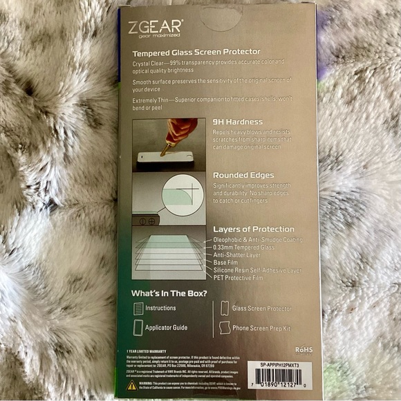 ZGEAR Tempered Glass Screen Protector - Picture 2 of 3